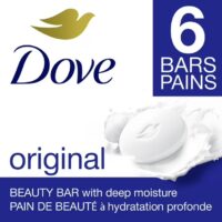 Dove bar soap, 6x106g